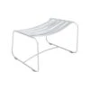 Surprising Footrest -Outdoor Furniture 100 1 blanc coton repose pieds