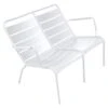 Luxembourg Duo Armchair -Outdoor Furniture 100 1 cotton white low armchair duo