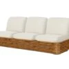Gubi Bohemian '72 Outdoor Sofa - Chevron Dedar 002 -Outdoor Furniture 10091971B3QBohemian 72LoungeChairFullyUpholsteredDedarChever