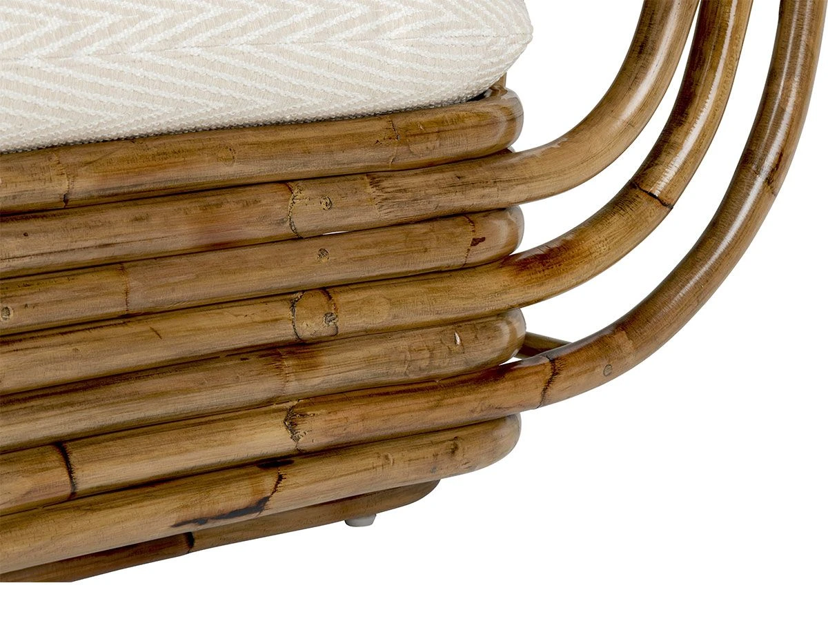 Gubi Bohemian '72 Outdoor Sofa - Chevron Dedar 002 6 Gubi Bohemian '72 Outdoor Sofa - Chevron Dedar 002 - Image 4