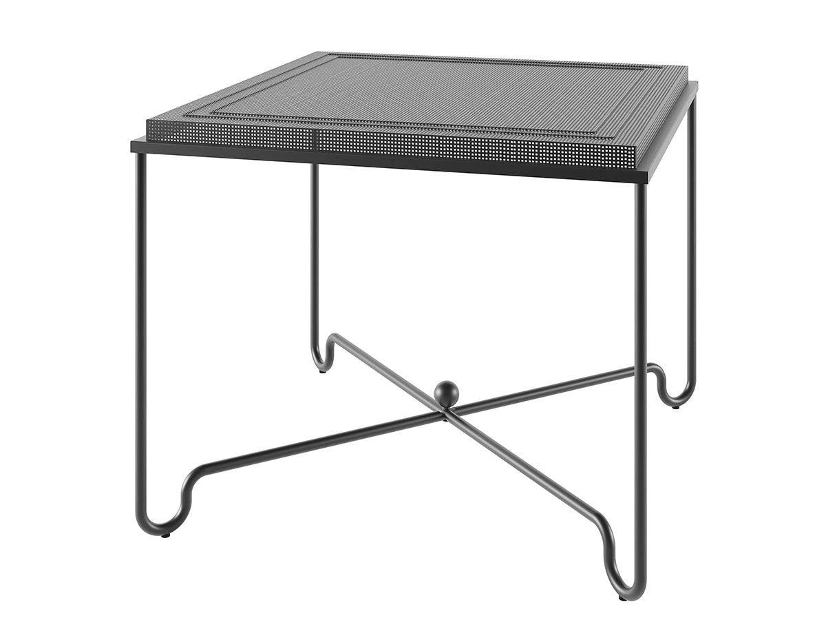 Gubi Tropique Outdoor Table - Black 4 Gubi Tropique Outdoor Table - Black - Image 2