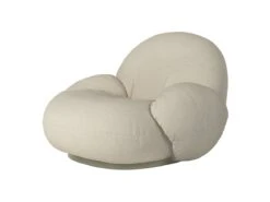 Gubi Pacha Outdoor Lounge Chair - Lorkey Limonta 40 / Swivel Armchair With Armrest