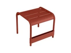 Luxembourg Small Coffee Table -Outdoor Furniture 238 20 ocre rouge petite table basse repose pied