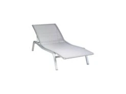 Alizè Sunbed -Outdoor Furniture 335 38 steel grey sunlounger
