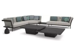 Tsuki Side Table -Outdoor Furniture Ambienttsukiteakscuro