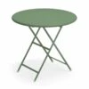 EMU Arc En Ciel Folding Round Table ø80 2 EMU Arc En Ciel Folding Round Table ø80 -Outdoor Furniture Arcenciel17verdemilitare 2