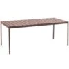 Hay Balcony Table L. 190 -Outdoor Furniture BalconyTableHay190IronRed