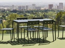 Hay Balcony Table L. 190 -Outdoor Furniture Balcony Table dark forestBalcony Chair dark forest