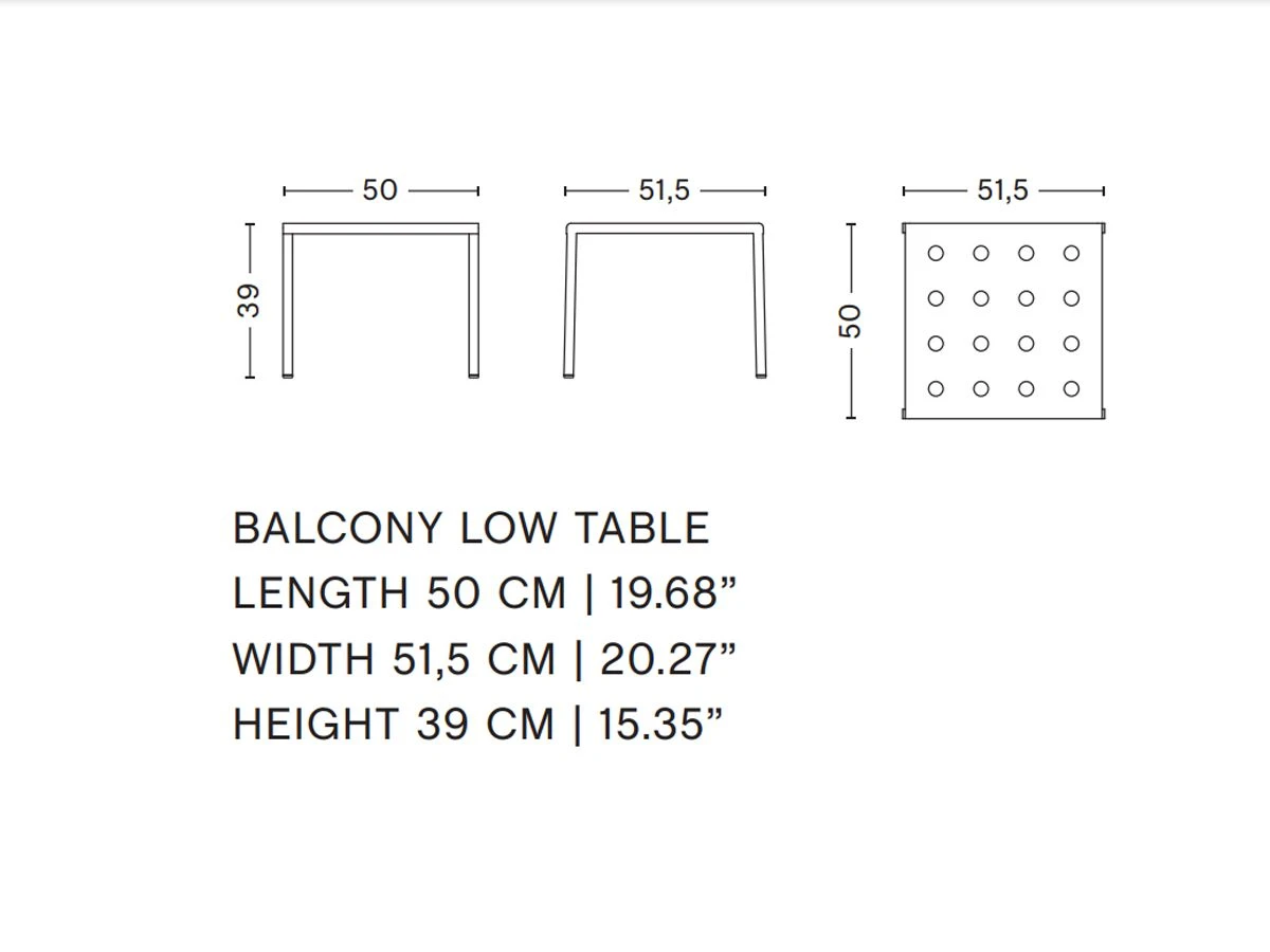 Hay Balcony Low Table 11 Hay Balcony Low Table - Image 9