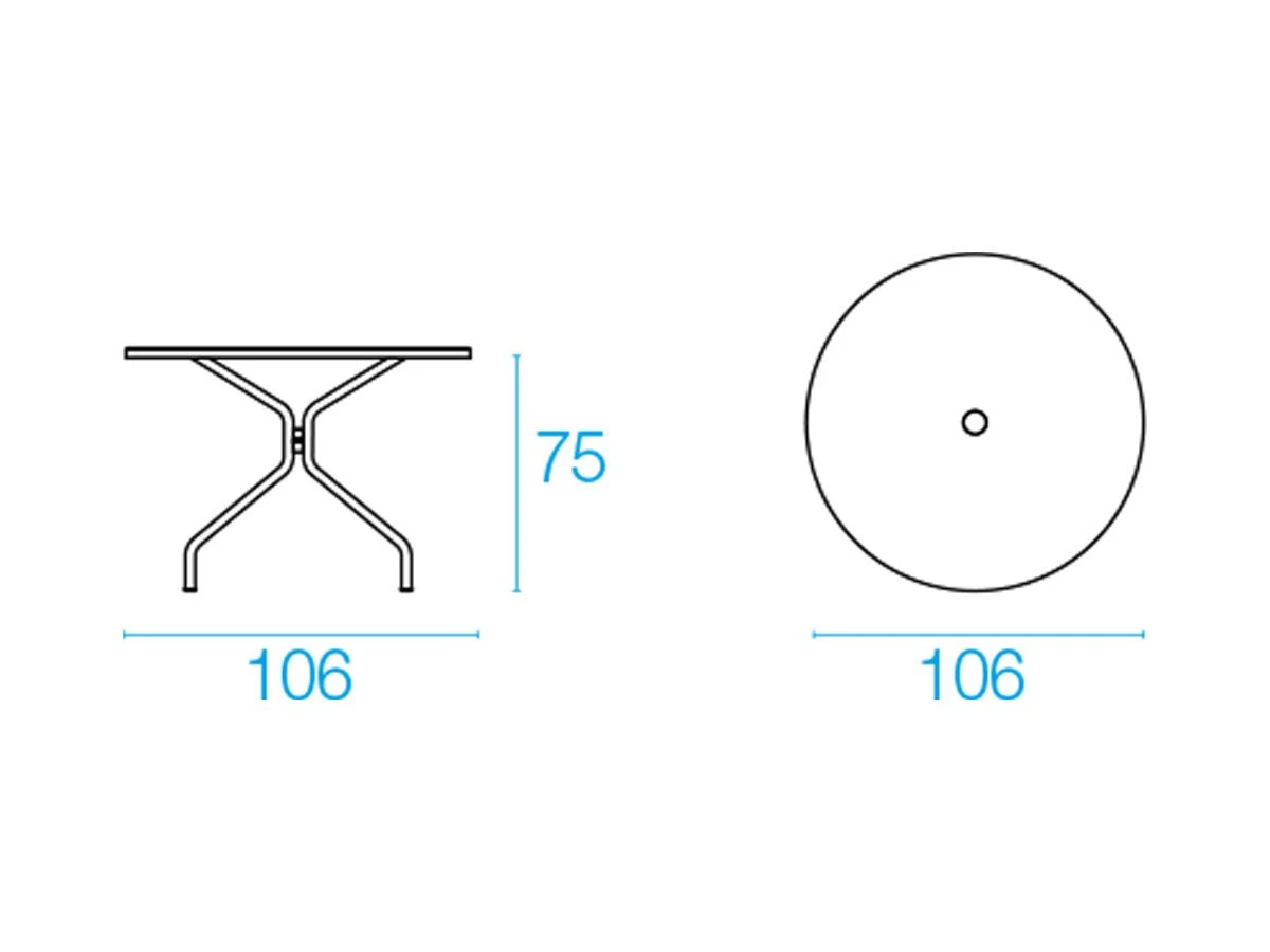 EMU Cambi Round Table Ø106 17 EMU Cambi Round Table Ø106 - Image 15