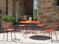 EMU Pigalle Folding Round Table -Outdoor Furniture CapreraPigallePNC8321 1