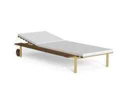 Casilda Sunbed -Outdoor Furniture CasildaSunbedTalentiGoldWhite 1