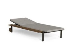 Casilda Sunbed -Outdoor Furniture CasildaSunbedTalentiMokkaMelangeGrey 1