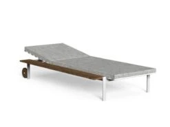 Casilda Sunbed -Outdoor Furniture CasildaSunbedTalentiWhiteLightGrey 1