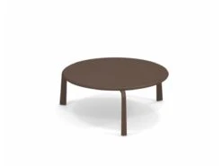 EMU Cross Coffee Table Ø 70 - 41 Indian Brown