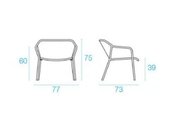 EMU Darwin Lounge Chair -Outdoor Furniture DarwinLounge