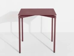 Fromme Square Table -Outdoor Furniture FrommeSquaretablepetitefritureBrownred