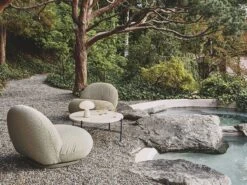 Gubi Pacha Outdoor Lounge Chair - Armchair With Armrest -Outdoor Furniture GUBIGoesAlFrescoPachaTSObello2022 2