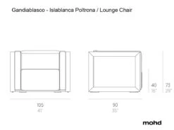 Islablanca Lounge Chair 24 Islablanca Lounge Chair -Outdoor Furniture GandiablascoIslablancaArmchair9
