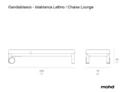Islablanca Chaise Lounge 25 Islablanca Chaise Lounge -Outdoor Furniture GandiablascoIslablancaChaiseLounge11