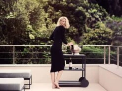 Garden Outdoor Trolley -Outdoor Furniture GardenTrolley5anthraciteteakRoshults