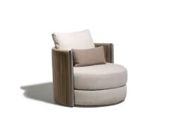 George Swivel Armchair -Outdoor Furniture GeorgePoltronaGirevoleTalenti1