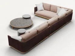 Giro Coffee Table - Stone -Outdoor Furniture GiroClubCoffeeTableKettal11 2