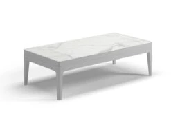 Grid Coffee Table -Outdoor Furniture Gridretmarmobiancoebianco