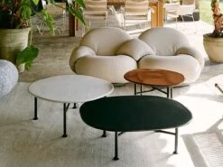 Gubi Carmel Outdoor Coffee Table - L. 87,5 Cm 20 Gubi Carmel Outdoor Coffee Table - L. 87,5 Cm -Outdoor Furniture GubiCarmel875x70Black6