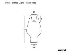 Harbo Light Vase -Outdoor Furniture HarboLightschedadimensioni
