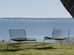 Hay Hee Lounge Chair -Outdoor Furniture Hee Lounge Chair asphalt grey powder coated steelHee Lounge