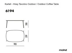 Kartell Hiray Outdoor Coffee Table 33 Kartell Hiray Outdoor Coffee Table -Outdoor Furniture Hiray38
