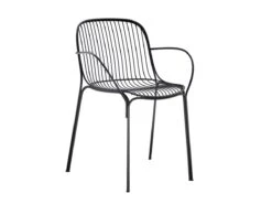 Kartell Hiray Outdoor Small Armchair -Outdoor Furniture KartellHiraySmallArmchairBlack2