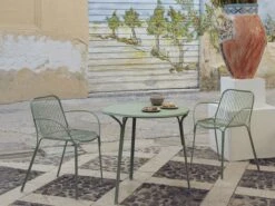 Kartell Hiray Outdoor Small Armchair -Outdoor Furniture KartellHiraySmallArmchairGreen4