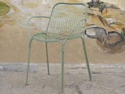 Kartell Hiray Outdoor Small Armchair -Outdoor Furniture KartellHiraySmallArmchairGreen5