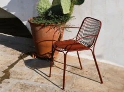 Kartell Hiray Outdoor Small Armchair -Outdoor Furniture KartellHiraySmallArmchairRust3
