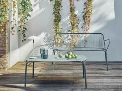 Kartell Hiray Outdoor Coffee Table 27 Kartell Hiray Outdoor Coffee Table -Outdoor Furniture KartellHiraySofaGreen6 2