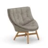 Mbrace Wing Chair - 115 Pepper / Seat Cushion 661 Twist Sand -Outdoor Furniture MbraceDedonpeppersand