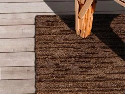 O Sole Mio Outdoor Rug - Dark Bark 7 O Sole Mio Outdoor Rug - Dark Bark -Outdoor Furniture Osolemioruggtdesigncortecciascuracloseup