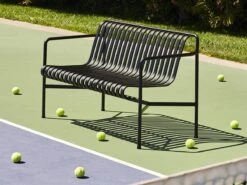 Hay Palissade Lounge Sofa -Outdoor Furniture Palissade Dining Bench anthracite 01