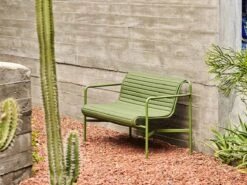 Hay Palissade Lounge Sofa -Outdoor Furniture Palissade Dining Bench olive 02