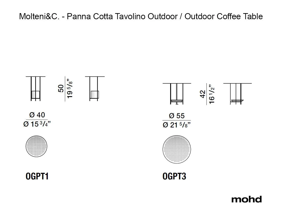Panna Cotta Outdoor Coffee Table 9 Panna Cotta Outdoor Coffee Table - Image 7