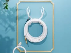 Reindeer Hose Holder 13 Reindeer Hose Holder -Outdoor Furniture REINDEERHOSEHOLDERwhiteGardenglory1