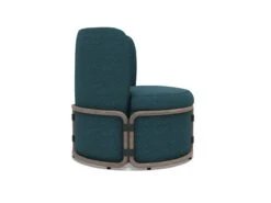 Rotin Lounge Armchair -Outdoor Furniture RotinEthimoPoltronaLoungePolipropileneAegeanBlue2
