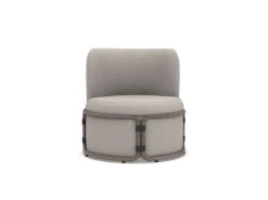 Rotin Lounge Armchair -Outdoor Furniture RotinEthimoPoltronaLoungePolipropileneIce