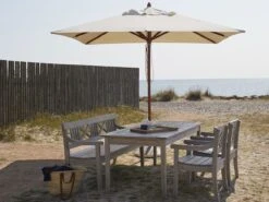 Skagerak Drachmann Bench 165 40 Skagerak Drachmann Bench 165 -Outdoor Furniture S1040510S1042015S10405201910136DrachmanSetandMessinaUmbrella 1