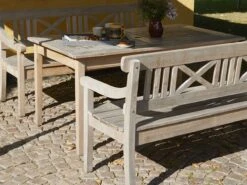 Skagerak Drachmann Bench 165 39 Skagerak Drachmann Bench 165 -Outdoor Furniture S1042010S1040515DrachmannBench165DrachmannTable156M