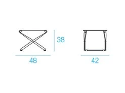 EMU Ciak Foot Stool -Outdoor Furniture SchemapoufCiak