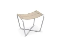 Sling Footstool -Outdoor Furniture SlingETHIMOPoggiapiediWarmwhiteSand
