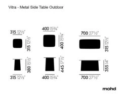 Vitra Metal Side Tables Outdoor 35 Vitra Metal Side Tables Outdoor -Outdoor Furniture VitraMetalSideTableOutdoor